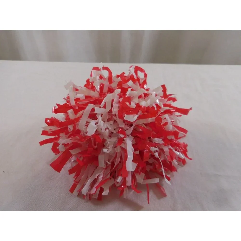 American Girl Doll Red & White Cheerleader Pom Pom for‎ 1996 Pleasant Co. Outfit